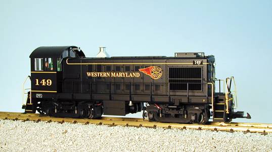 USA-Trains Western Maryland (Fireball) Black ,Spur G