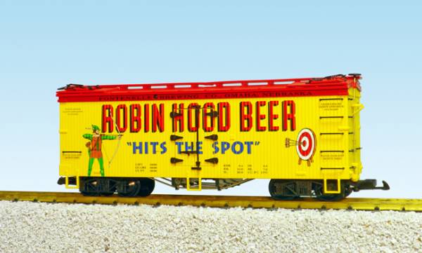 USA-Trains Robin Hood – Yellow/Red,Spur G