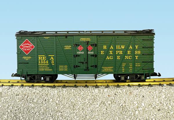 USA-Trains Railway Express Agency (#15543) - Green ,Spur G