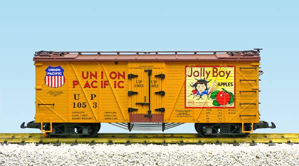 USA-Trains Union Pacific/Jolly Boy Apples (#1053) - Yellow/BC Red ,Spur G