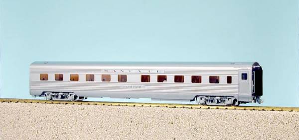 USA-Trains Santa Fe "Super Chief"Sleeper #2 - Stainless Steel ,Spur G