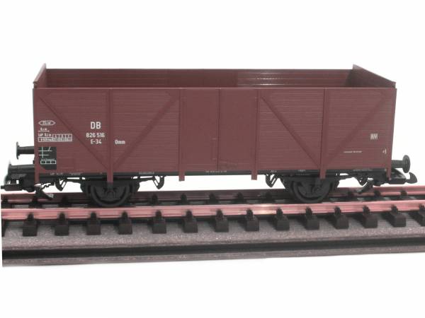 Piko offener Güterwagen Hochbordwagen DR 35-02-81 Omu, Spur G
