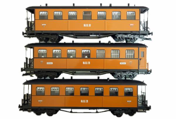 Zenner Set 3 Personenwagen Buffet RüKB