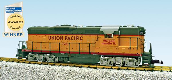 USA-Trains Union Pacific GP9 - Yellow/Gray/Red,Spur G