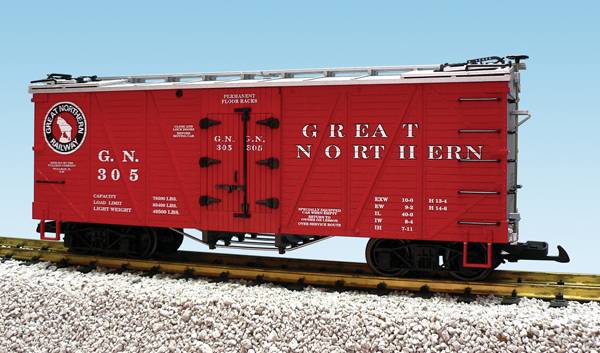USA-Trains Great Northern - Red/Silver,Spur G