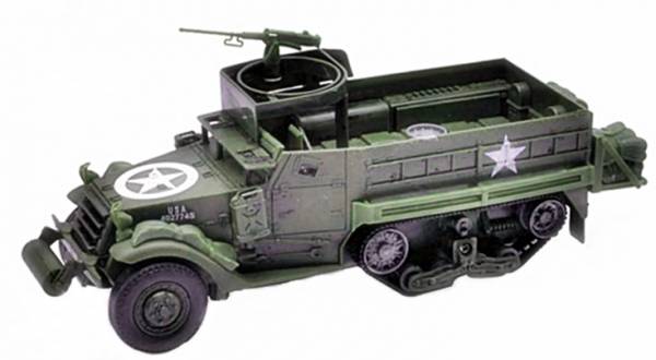 NewRay 1:32 US Militärfahrzeug M3A2 mit Halbketten, Bausatz Serie classic tank