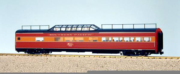 USA-Trains SP "Daylight Limited" Vista Dome #3 - Red/Orange ,Spur G