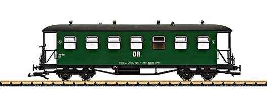 LGB Reko-Personenwagen grün, DR, 970-400, Spur G