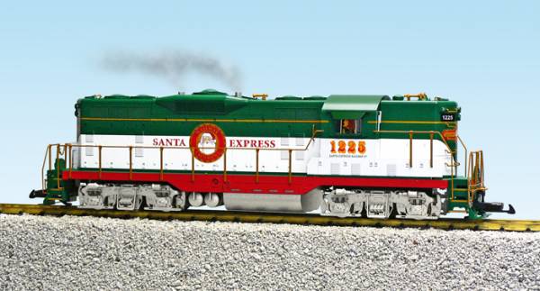 USA-Trains Christmas 2012 GP9 - Green/White/Red ,Spur G