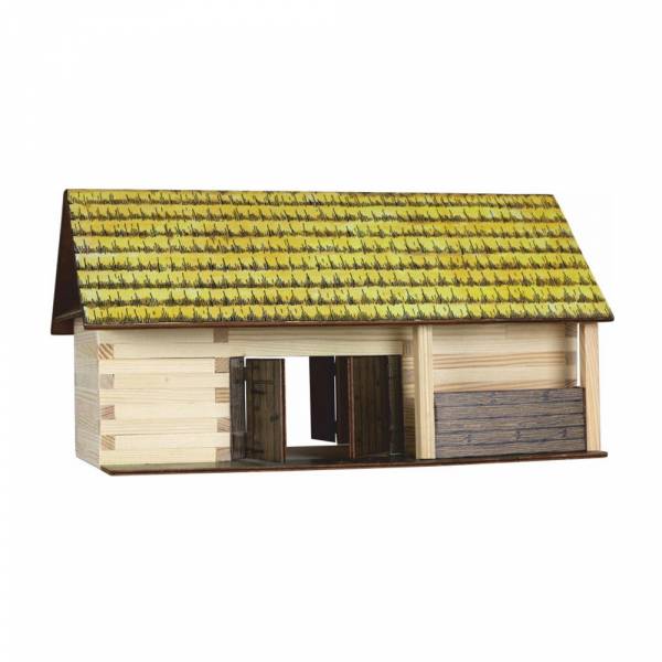 Walachia Scheune Bausatz Nr. 10, Holzhaus für Spur 1/ Spur G, 1:32 Modellbau