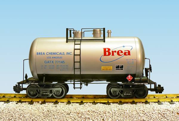 USA-Trains Brea Chemicals - Silver ,Spur G