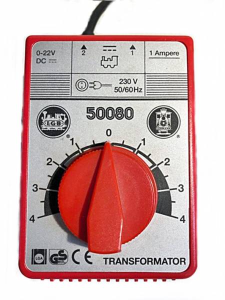 LGB Fahrregler mit Trafo in einem 50080 0-22V gebraucht, Spur G