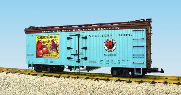 USA-Trains Kentucky Cardinal Apples Light Blue/Brown ,Spur G
