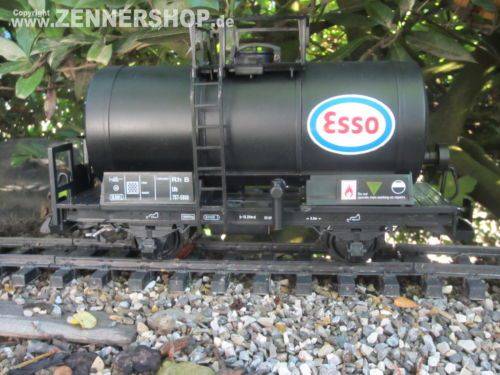 Kesselwagen schwarz mit ESSO Logo für Spur G Bild 2