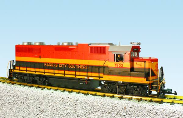 USA-Trains Kansas City Southern - Red/Black/Yellow ,Spur G
