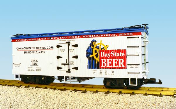 USA-Trains Bay State Beer White/Blue,Spur G