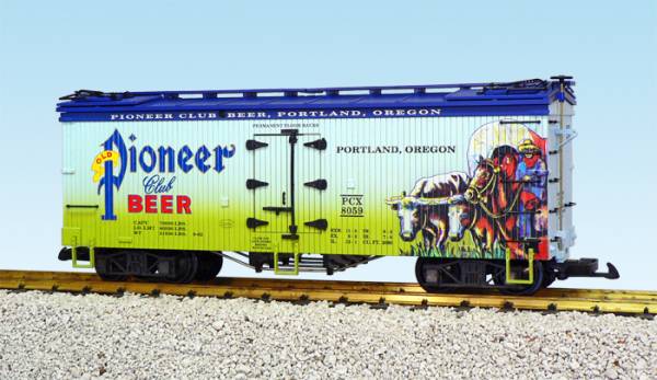 USA-Trains Pioneer Club Beer – Two Tone Blue/Green ,Spur G