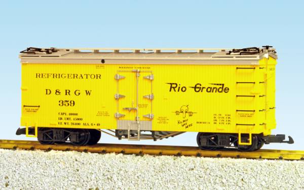 USA-Trains D&RGW / Kilroy - Yellow/Silver – ,Spur G
