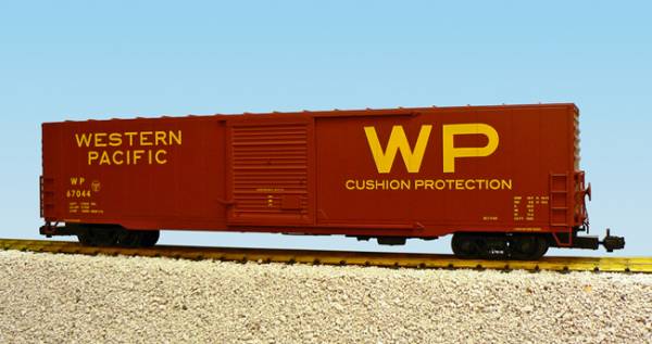 USA-Trains Western Pacific Single Door - Brown ,Spur G