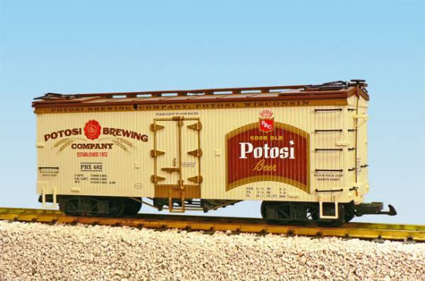 USA-Trains Potosi Brewing Cream/BC Red ,Spur G