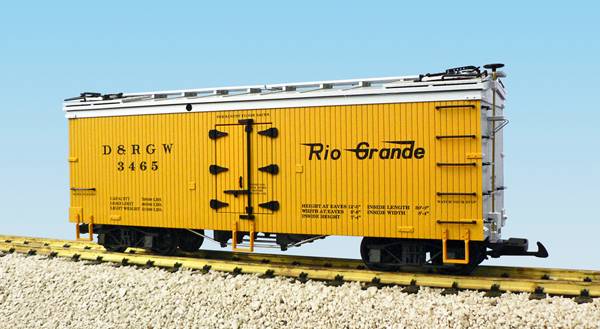 USA-Trains D&RGW Yellow/Silver,Spur G
