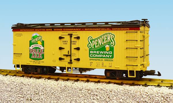 USA-Trains Spencer's McKenzie Pale Ale Yellow/Black,Spur G