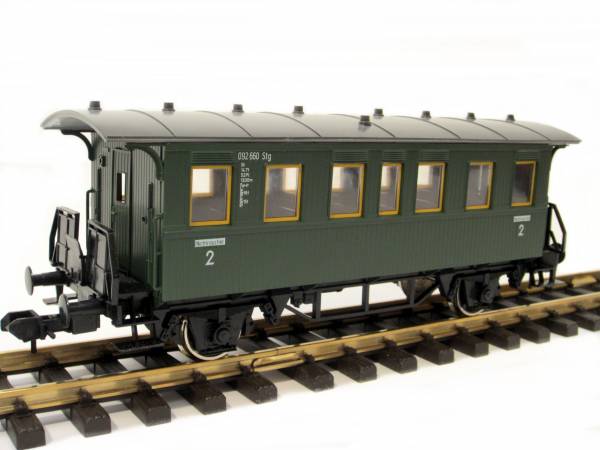 Märklin Personenwagen Spur 1 grün, mit Märklin Klauenkupplung, gebraucht