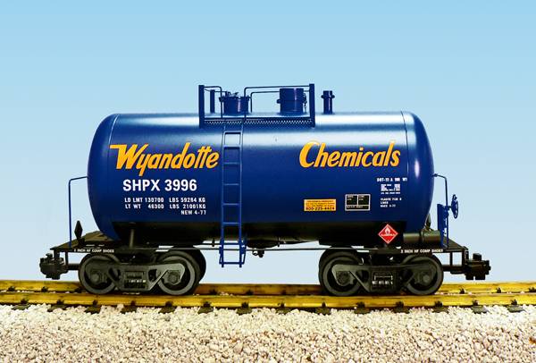 USA-Trains Wyandotte Chemicals - Blue ,Spur G