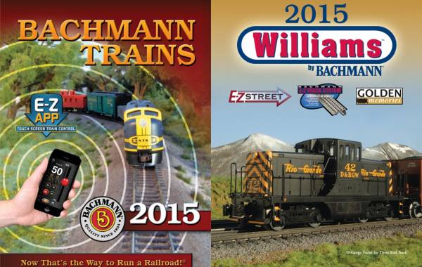 Bachmann-Trains Katalog 2015 für Spur G (Large Scale, Spectrum), N, H0, 0n30