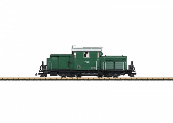 LGB Dieselelektrolokomotive mit Gepäckabteil V 137 der DRG, Artikel-Nr.: 25522