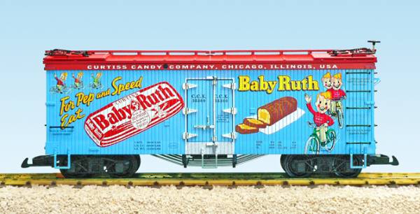 USA-Trains Baby Ruth Candy – Blue/Red/Silver ,Spur G
