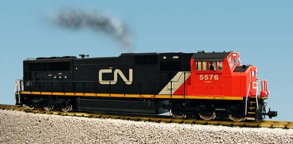 USA-Trains Canadian National - Black/Orange/White,Spur G
