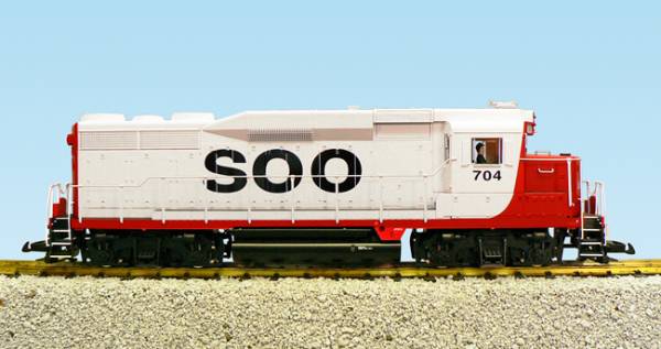 USA-Trains Soo Line - White/Red ,Spur G