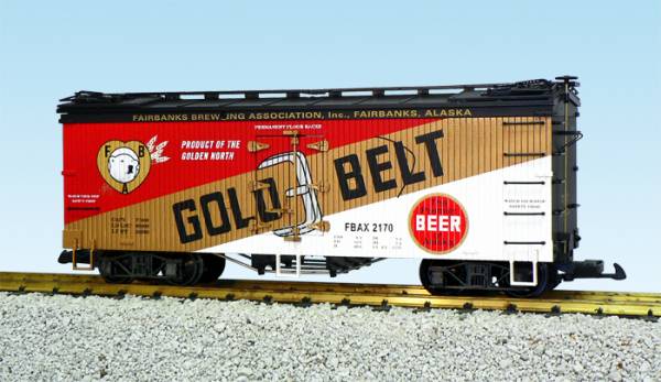 USA-Trains Gold Belt – Red/White/Gold/Black ,Spur G
