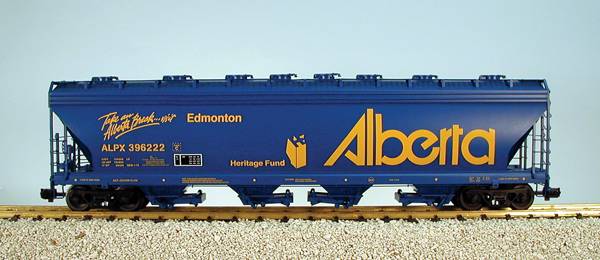 USA-Trains Alberta ALNX396356 Lloydminster - Blue,Spur G