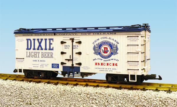 USA-Trains Dixie Light Beer White/Blue,Spur G