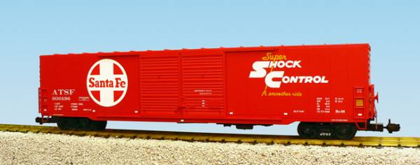 USA-Trains Santa Fe Double Door - Red ,Spur G