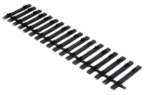 Flex threshold strip 500mm for 2 rail track made of plastic, scale 2 (64mm)
