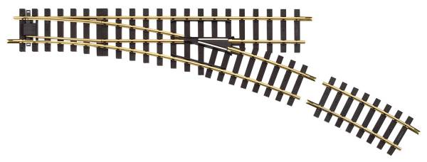 Piko G-Weiche rechts, R7 22,5° Spur G