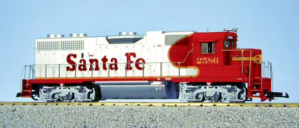 USA-Trains Santa Fe - Red/Silver ,Spur G