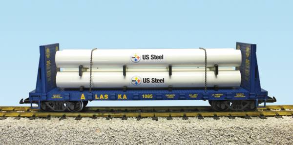 USA-Trains Alaska Railroad (1085 US Steel) - Blue,Spur G