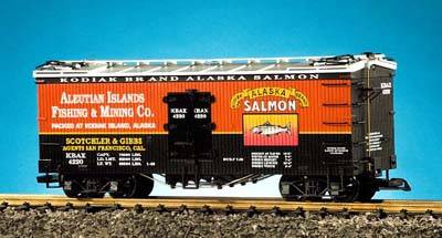 USA-Trains Alaska Salmon - Red/Black ,Spur G