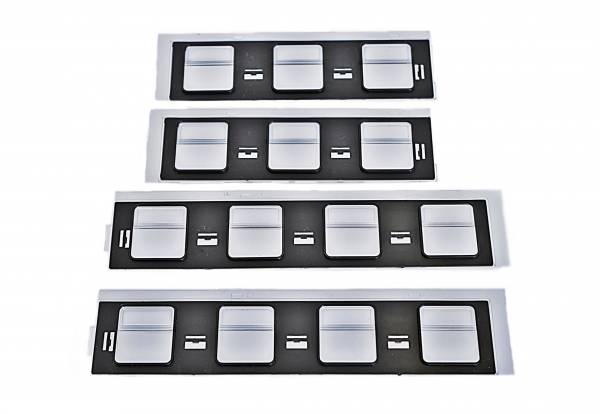 Train spare parts windows for Saxon and HSB passenger cars, Gauge G