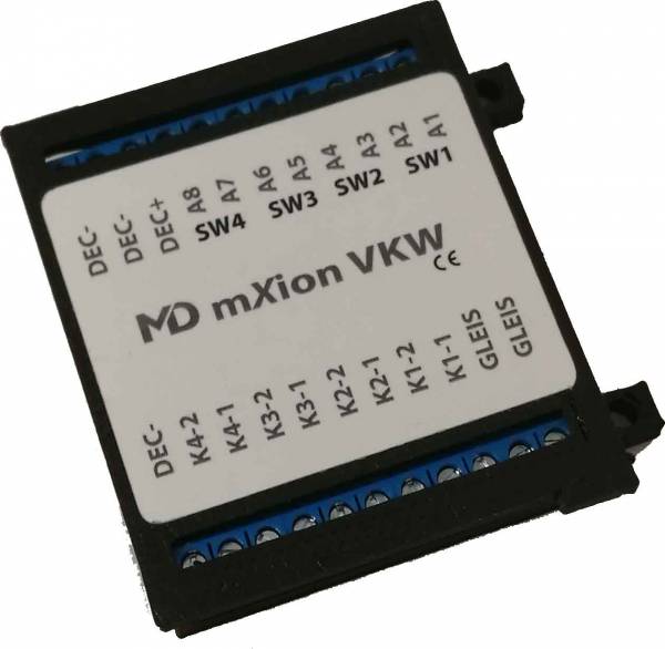 MD AKWt (8-way diverter, 16-function decoder)