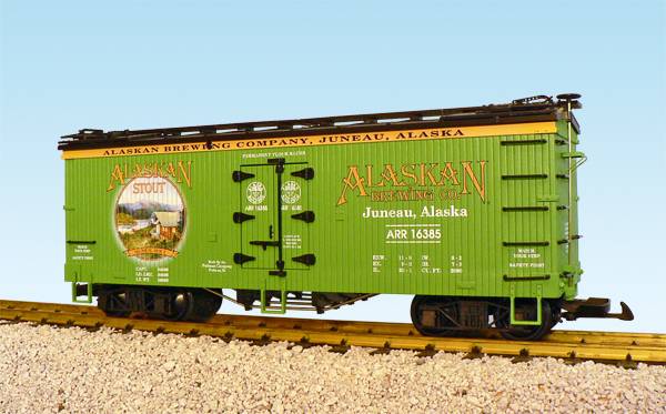 USA-Trains Alaska Brewing (Stout) Green/Black,Spur G