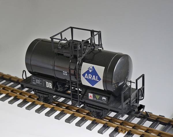 Zenner gondola car trailer, conversion of a carriage of LGB Scale G to Scale II 64mm