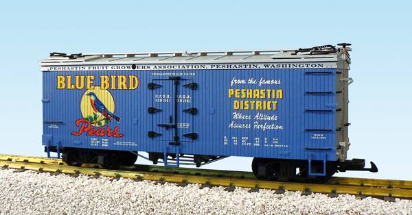 USA-Trains Blue Bird Pears - Blue,Spur G