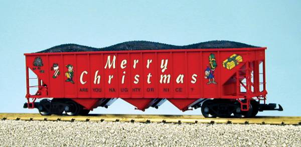 USA-Trains Christmas - Red ,Spur G