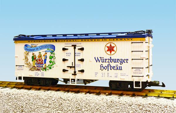USA-Trains Wurzburger Hofbrau White/Blue ,Spur G