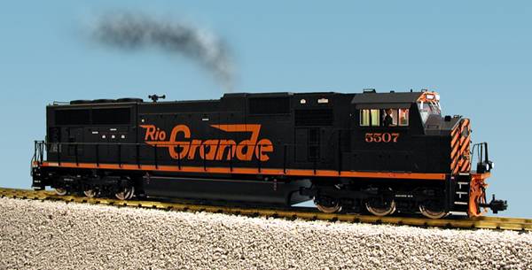 USA-Trains D&RGW - Black,Spur G